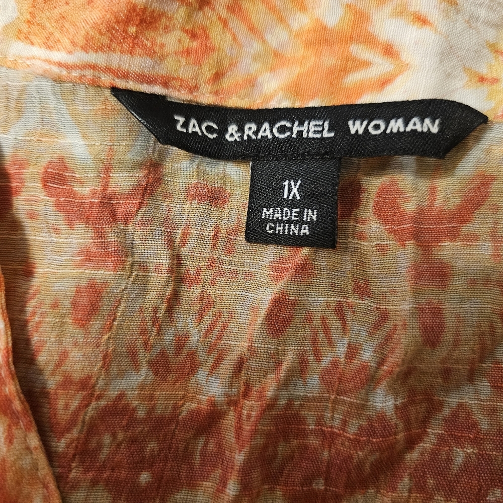 ZAC & RACHEL top. Size:1X - Picture 5 of 6